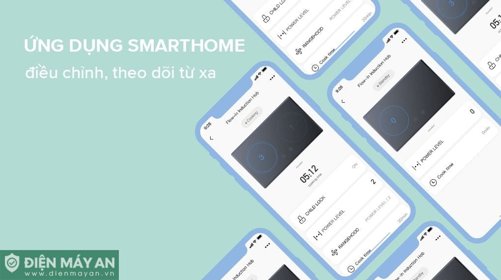 Bếp từ đôi âm Comfee CIH-55DSU 5500W